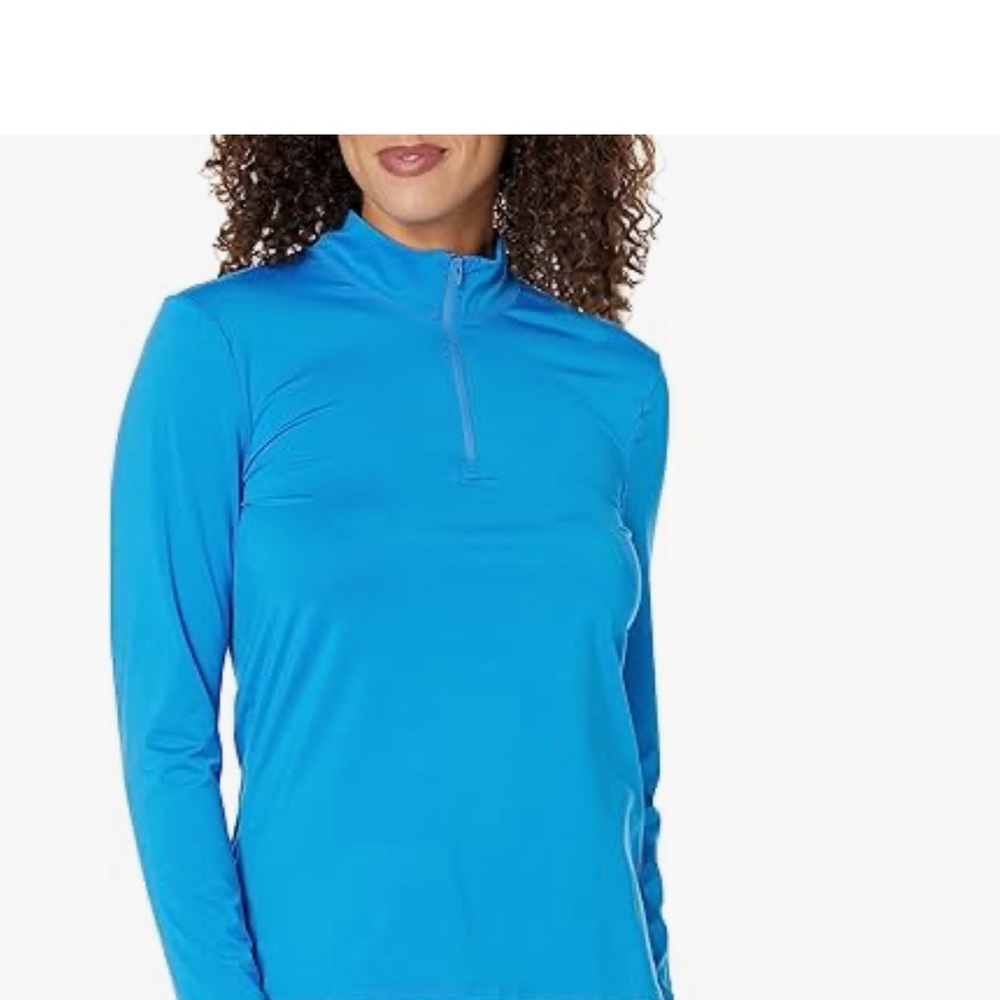 EleVen by Venus Williams Blue Long Sleeve Top